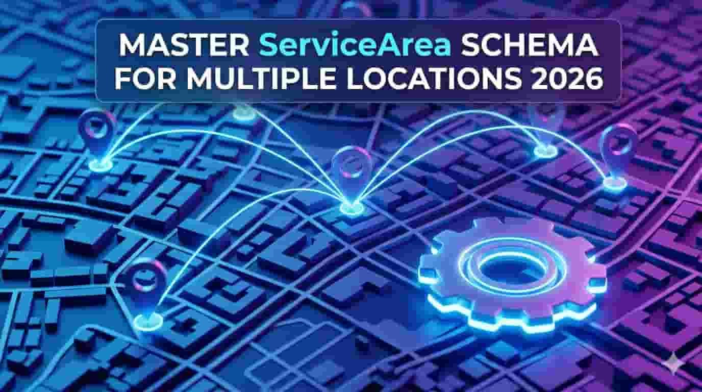 ServiceArea Schema for Multiple Locations 2026: Master Local SEO Guide Illustration