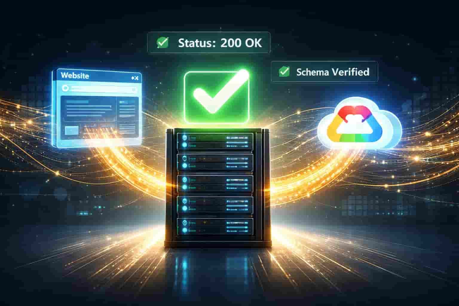 Successful Google Search Console Redirect Error Fix resulting in 200 OK status and verified indexing.