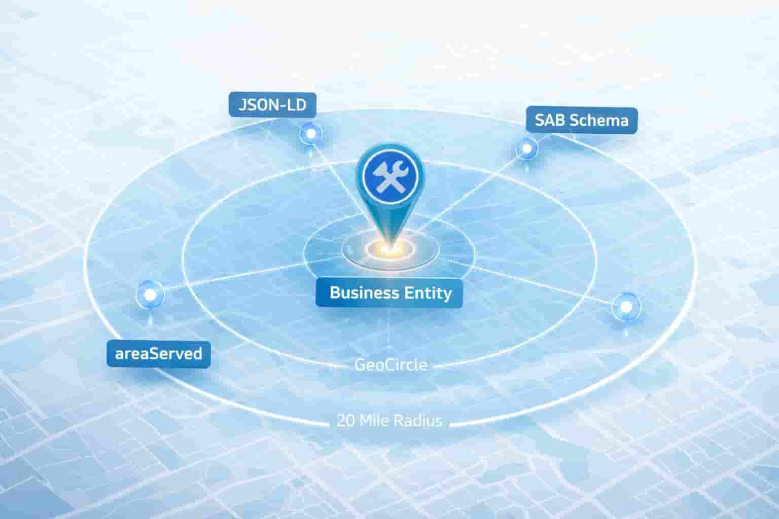 High authority ranking result using Local Business Schema for Mobile Businesses for a professional service area business.