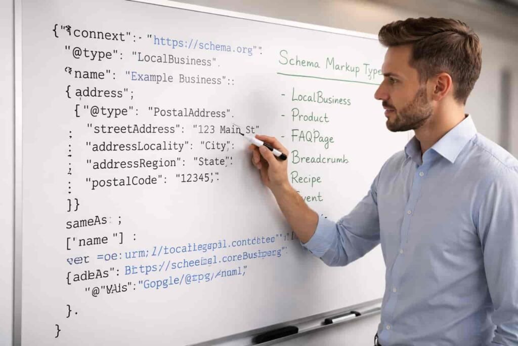An expert working on the technical foundation behind The Story Behind SchemaExpertify for better ranking.